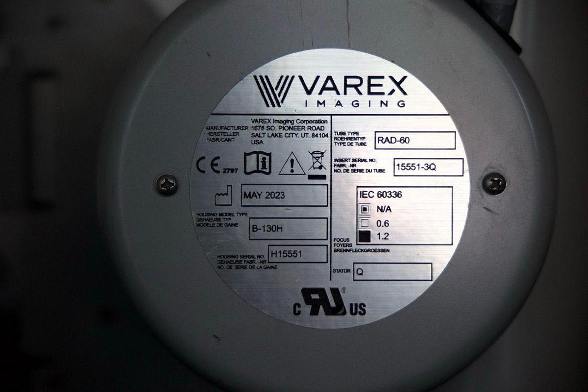 Used For Sale VAREX IMAGING Varex Imaging RAD-60 X-Ray Tube Assembly B-130H Housing S/N H15551 DOM May 2023 Good Condition X-Ray Tube Parts P/N RAD-60