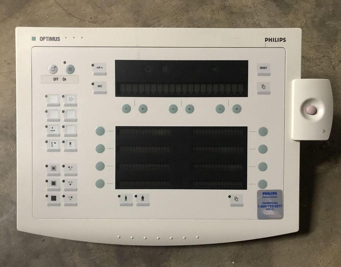 Used For Sale PHILIPS Diagnost Control Console Rad/Fluoro Room Parts P/N 989000002403