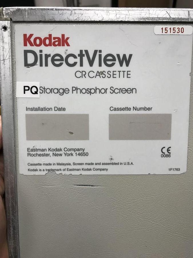 Used For Sale KODAK KODAK 24X30 PQ CR CASSETTE CR Cassettes Parts P/N SP136
