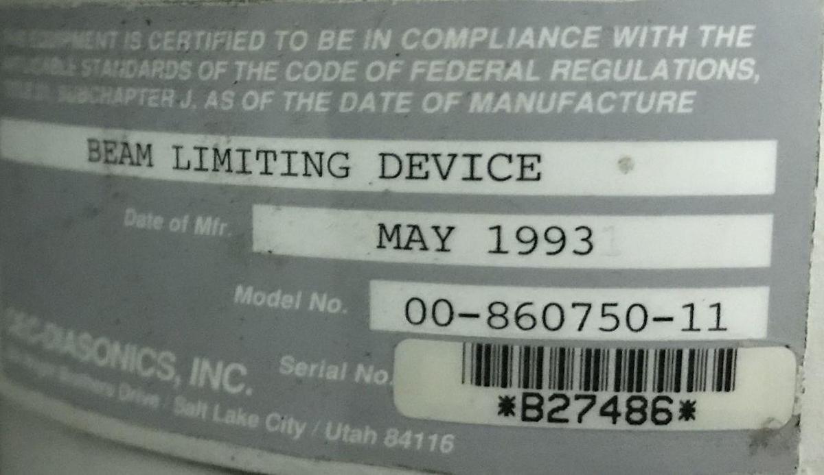 Used For Sale GE GE 9400 C ARM Imaging Tube With Beam Limiter Rad/Fluoro Room Parts P/N 00-860750