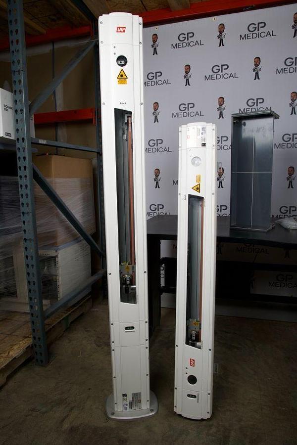 Used For Sale DORADO LAP LASER CT4-1-Post Wall Laser System Axis, A, B, X Laser Measurement