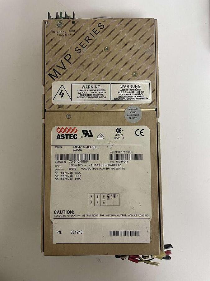 Used For Sale ASTEC Astec MP4-1Q-4LQ-00 73-540-4056  Good Condition Power Supply Parts P/N MP4-1Q-4LQ-00 , 73-540-4056