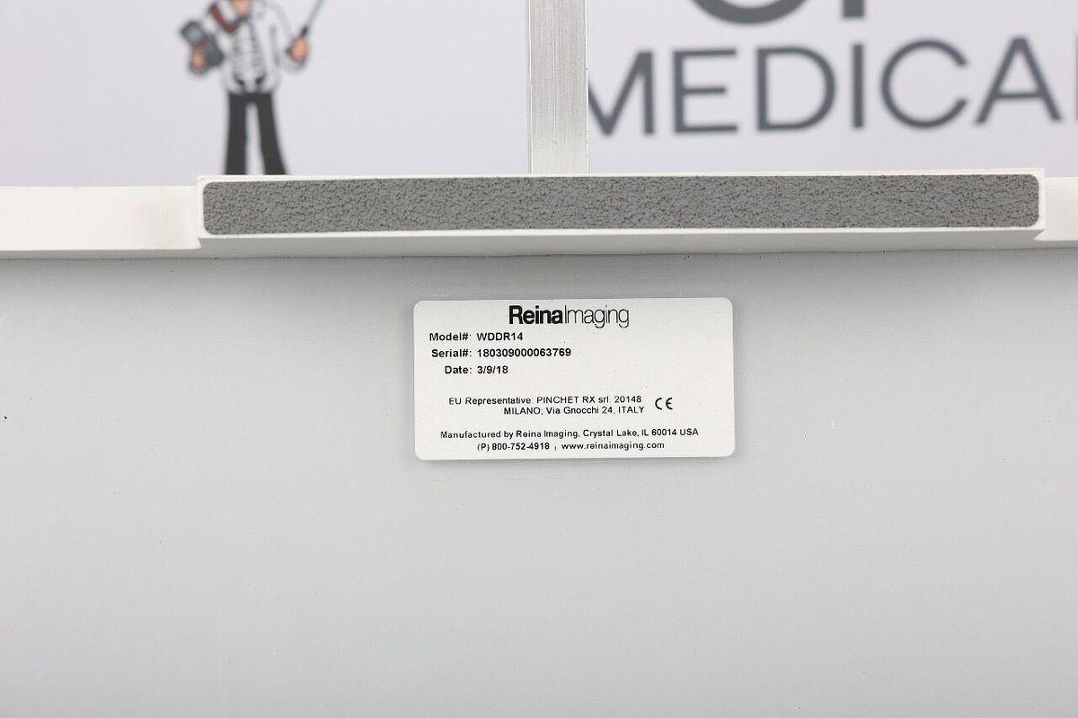Used For Sale REINA IMAGING WDDR14 Reina Imaging 14x17 inch weight-bearing cap for DR panel  Good condition DR Parts P/N WDDR14