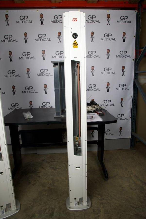 Used For Sale DORADO LAP LASER CT4-1-Post Wall Laser System Axis, A, B, X Laser Measurement