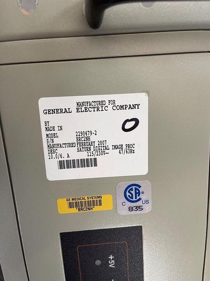 Used For Sale GE Saturn Digital Image Processor 2290479-2 Good Condition Digital Image Proccessor Computer Parts P/N 2290479-2
