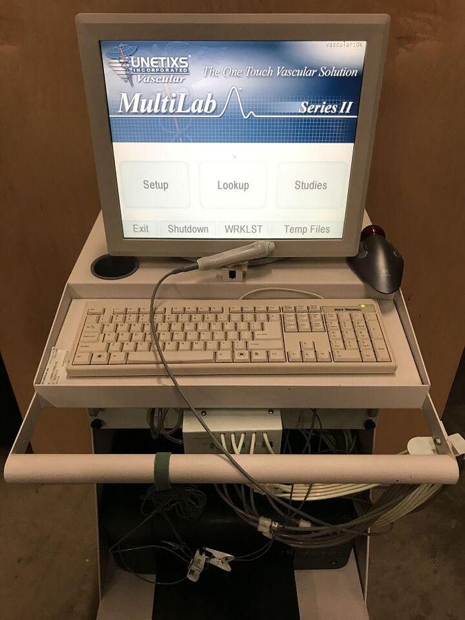 Used For Sale UNETIXS VASCULAR MULTILAB SERIES II LHS Modular Vascular Lab