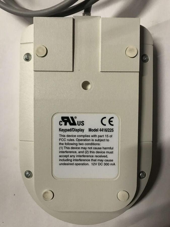 Used For Sale AGFA Rad/Fluoro Room AGFA Keypad Display Rad/Fluoro Room Parts P/N 4416/225
