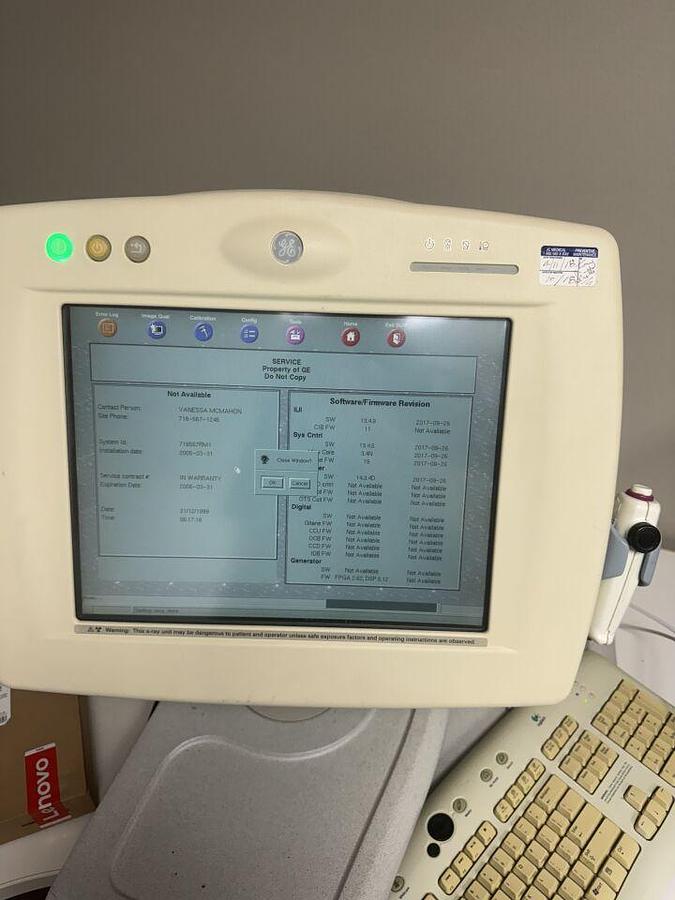 Used For Sale GE Precision 500D Sanmina SCI/ Console display Rad/Fluoro Room Parts P/N 2289299-2