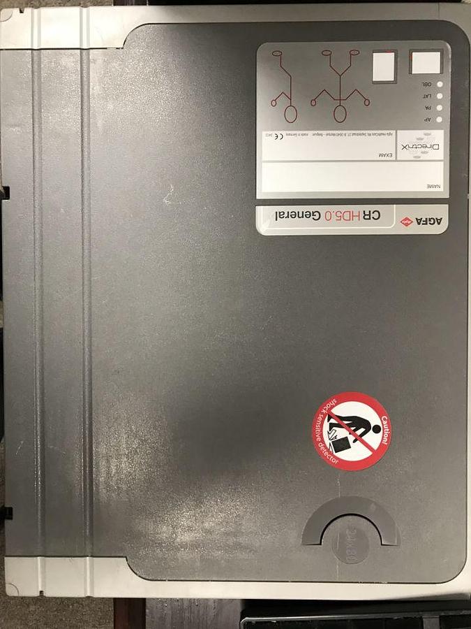 Used For Sale AGFA AGFA   24X30 CR CASSETTE  CR Cassettes Parts P/N HD5.0