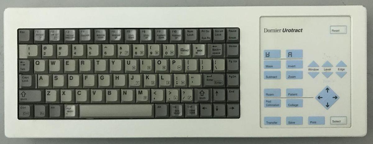 Used For Sale DORNIER Dornier   Review Control Keyboard  Rad/Fluoro Room Parts P/N SS762/1049-900/64