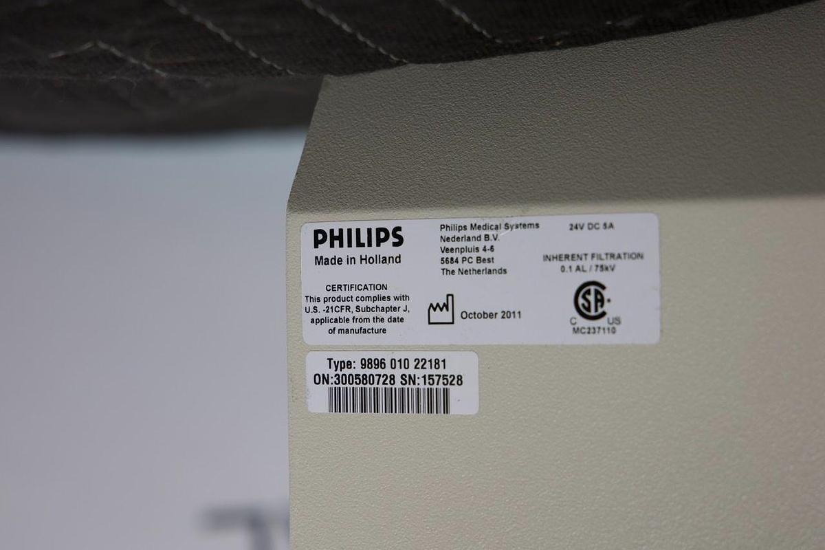 Used For Sale PHILIPS Philips SRM 2250 ROT-GS 504 9890 000 63842 X-Ray Tube Housing Assembly w/ Collimator 9896 010 22181 DOM 2025  Good Condition X-Ray Tube Parts P/N 9890 000 63842