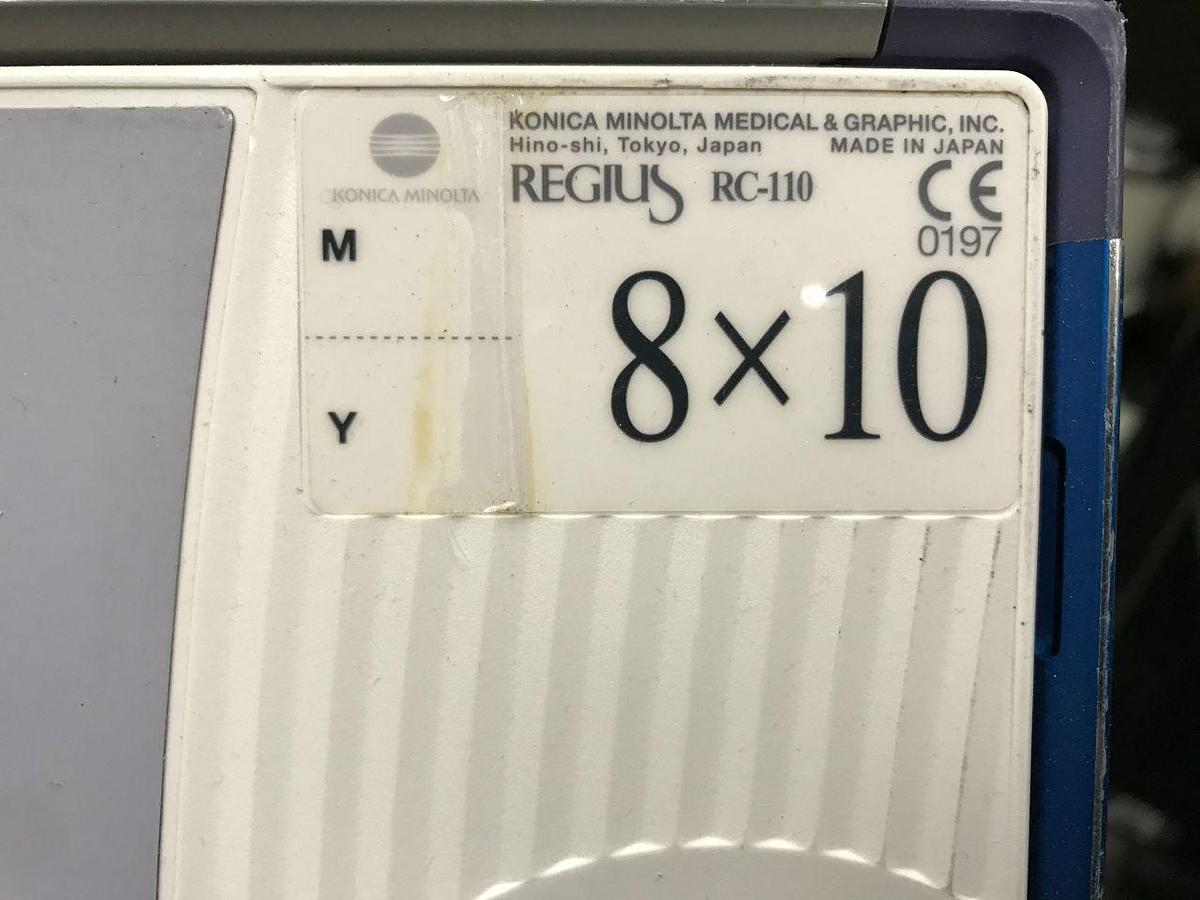 Used For Sale KONICA 8X10 Konica Rc-110  8X10 CR Cassette Regius  CR Cassettes Parts P/N Regius Konica Rc-110