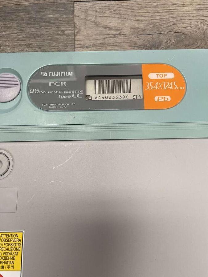 Used For Sale FUJIFILM Fuji IP Long View Cassette Type LC 35.4x124.5 FujiFilm Good Condition Cassette CR Cassettes Parts P/N Type LC 35.4x124.5