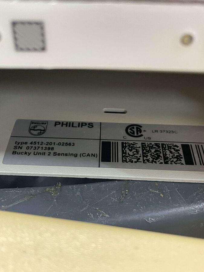 Used For Sale PHILIPS Philips 9896-010-60171 Anti Scatter Grid and 4512-201-02563 - Philips - X-Ray - Unit 2 Bucky  Good Condition Rad/Fluoro Room Parts P/N 9896-010-60171 4512-201-02563