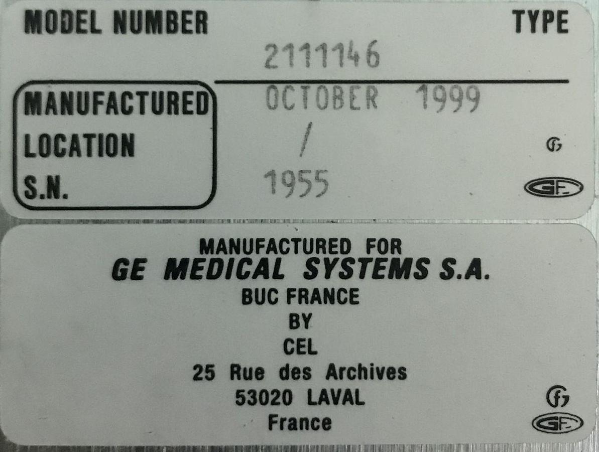 Used For Sale GE GE DLX   GE DLX Keyboard  Cath Lab Monitoring  Parts P/N 2111146