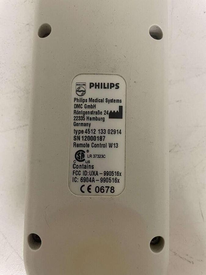 Used For Sale PHILIPS 4512-133-02914 - Philips Remote Control  Good Condition Cath Angio Lab Parts P/N 4512-133-02914