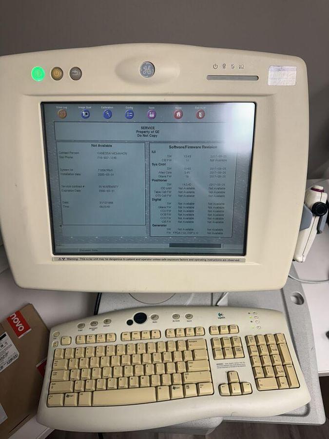 Used For Sale GE Precision 500D  Sanmina SCI/ Console display  Rad/Fluoro Room Parts P/N 2289299-2