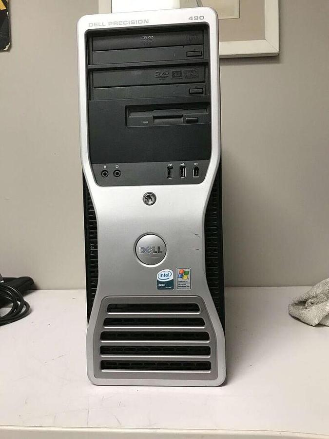 Used For Sale DELL Dell Precision 490 Workstation Computer  Computer, No Hard Drive Computer Parts P/N Dell Precision 490 DCTA