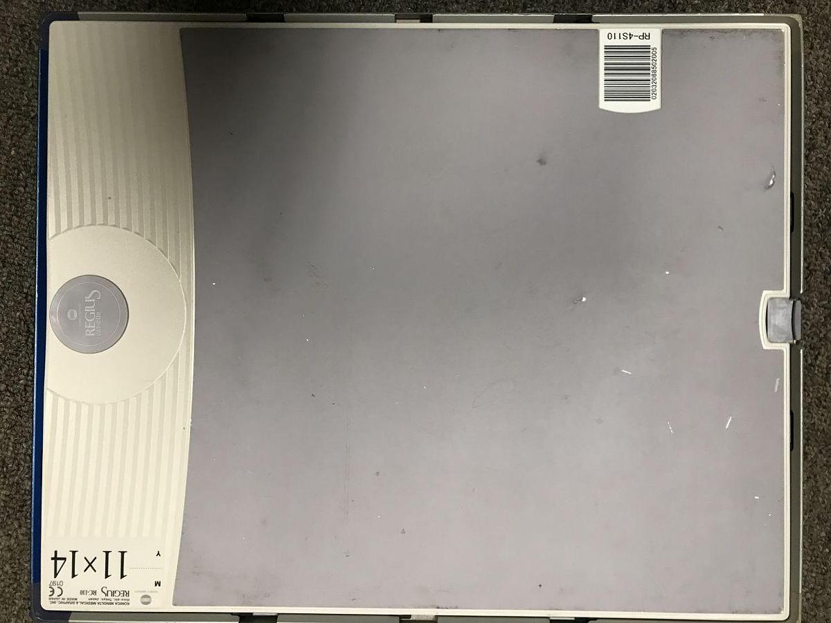Used For Sale KONICA MINOLTA Konica Minolta   11X14 Regius RC-110 CR Cassette  CR Cassettes Parts P/N 11x14 RC-110