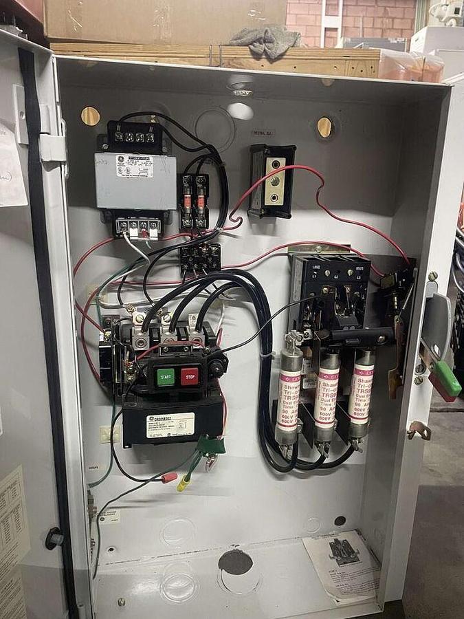 Used For Sale GE GE Medical A-1 Mainline CR308E112EAFA Size 3 Contactor MAX AMPS 90 Good Condition Parts P/N CR308E112EAFA