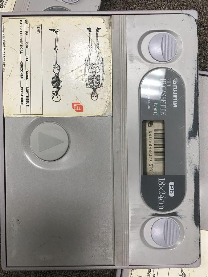 Used For Sale FUJIFILM IP CASSETTE   18X24 CR Cassettes Parts P/N TYPE C