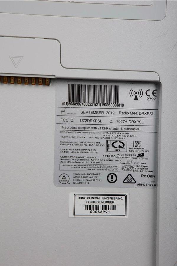 Used For Sale DR FPD FLAT PANEL DIGITAL XRAY Carestream DRX Plus 3543 Wireless DR Flat Panel Detector  Good Condition DR Parts P/N 3543