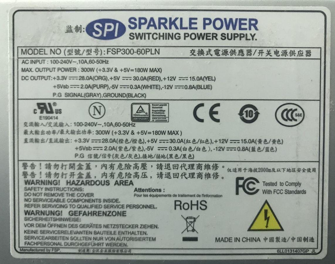 Used For Sale PHILIPS Philips Gemini   SPI Sparkling Power Switch Rad/Fluoro Room Parts P/N FSP300-60PLN
