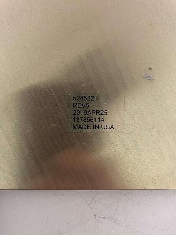 Used For Sale PHANTOM Phantom Carrier Assembly 5244768 Phantom Carrier Digital Imaging System Parts P/N 5244768
