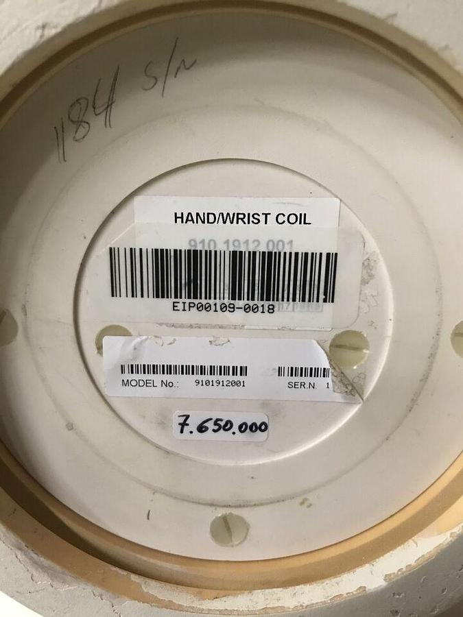 Used For Sale ESAOTE Hand and Wrist Coil 9101912001 MRI Coil