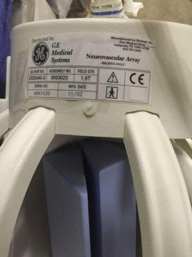 Used For Sale MEDRAD NueroVascular MRI Coil