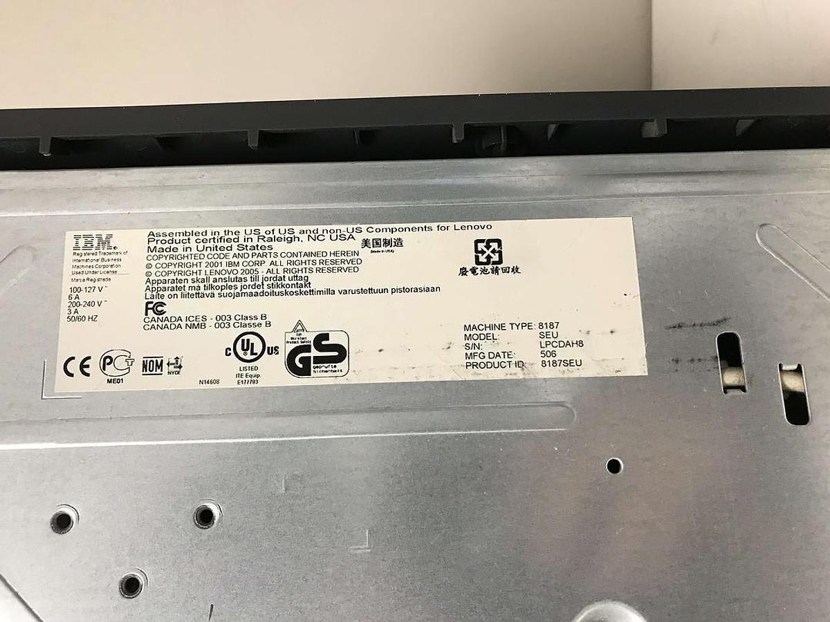 Used For Sale IBM Thinkcentre IBM MT-M 8187SEU LPCDAH8 Good Condition Computer Parts P/N MT-M 8187SEU LPCDAH8