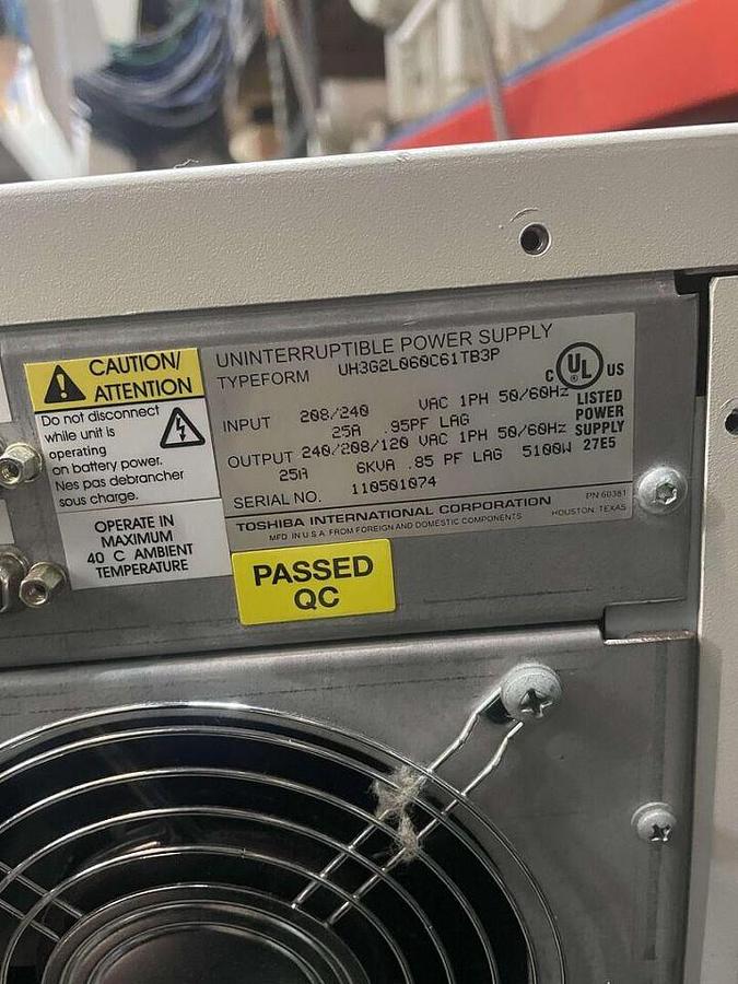Used For Sale PHILIPS Philips 1600XP UH3G2L060C61TB3P UPS Good Condition Uninterruptible Power Supply / UPS Parts P/N 1600XP UH3G2L060C61TB3P
