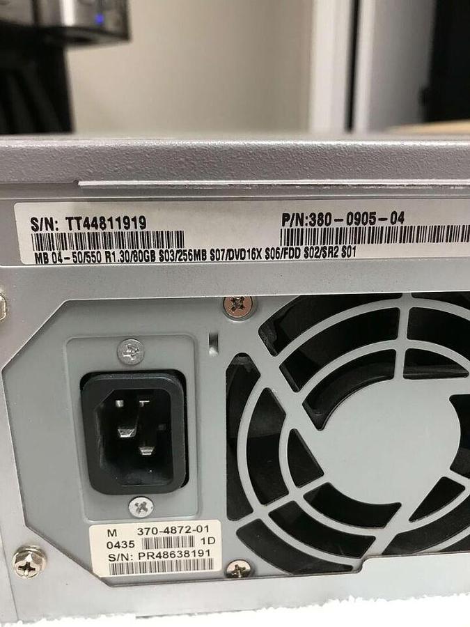 Used For Sale GE Sunblade 150 Workstation 380-0905-04 TT44811919 Computer Good Condition Computer System Parts P/N S380-0905-04