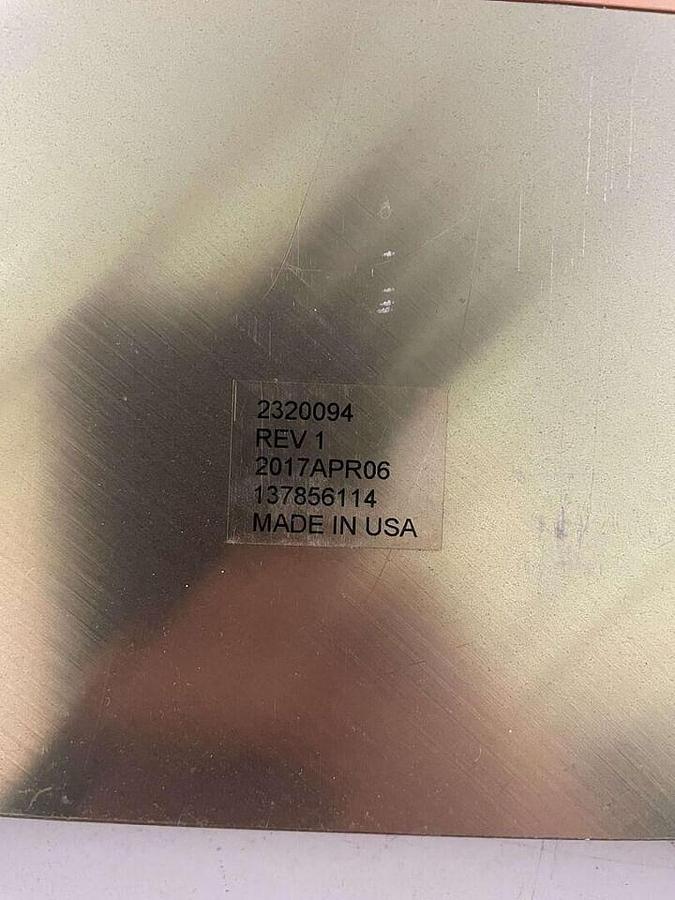 Used For Sale PHANTOM GE High Brightness Phantom Carrier Assembly 2320105, 2220170  Good Condition Digital Imaging System Parts P/N 2320105, 2220170