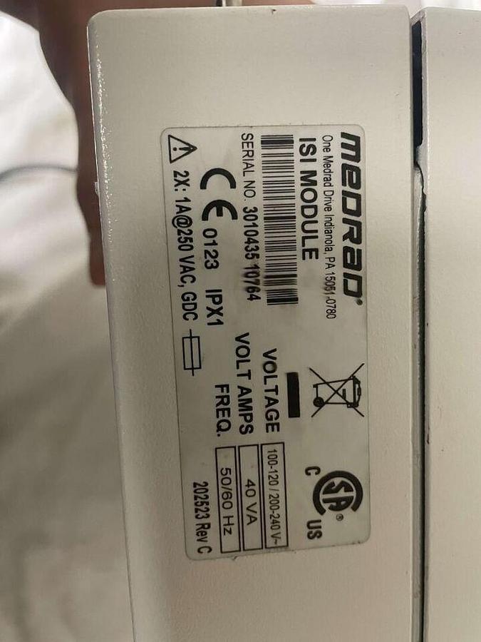 Used For Sale MEDRAD MEDRAD ISI 700 Imaging System Interface Module Good Condition Injector Injector CT Parts P/N ISI 700 202523 REV C