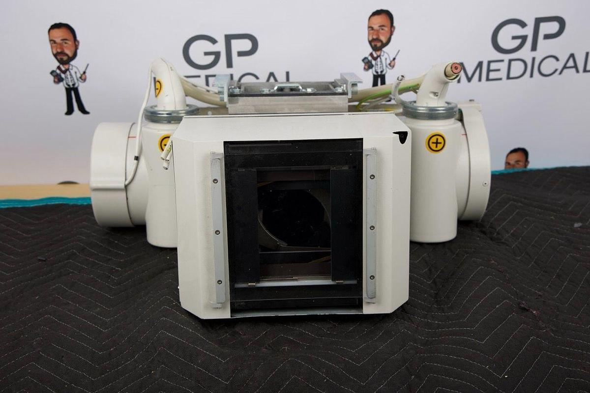 Used For Sale PHILIPS Philips SRM 2250 ROT-GS 504 9890 000 63842 X-Ray Tube Housing Assembly w/ Collimator 9896 010 22181 DOM 2025 Good Condition X-Ray Tube Parts P/N 9890 000 63842