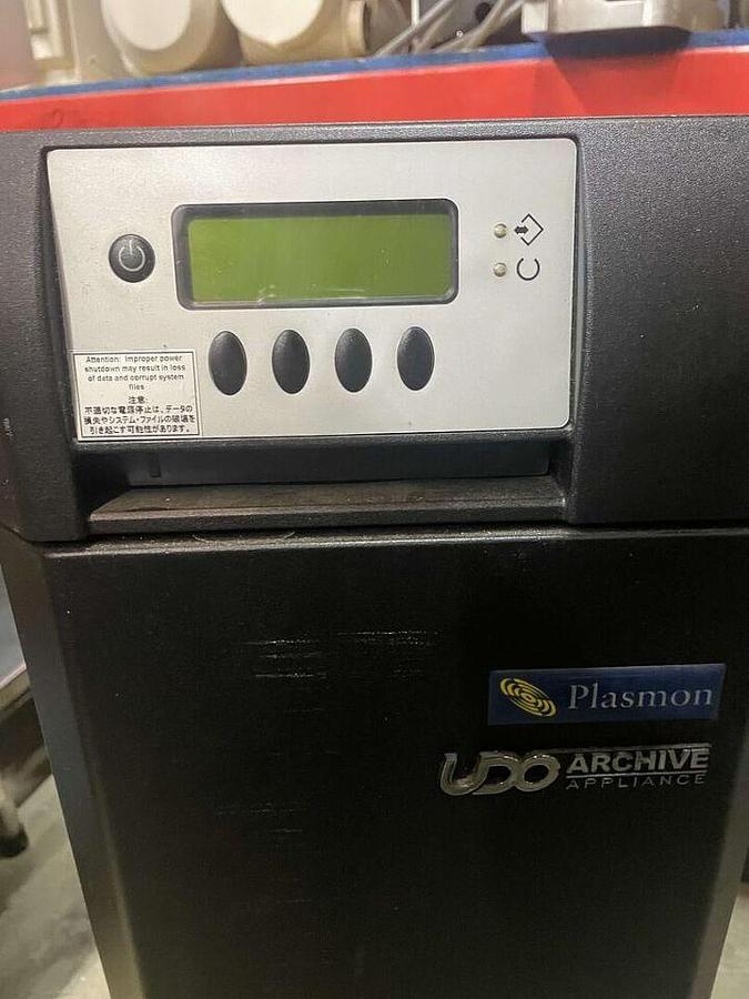 Used For Sale PLASMON Plasmon AA16 UDO Archive Appliance UPS Good Condition Uninterruptible Power Supply / UPS Parts P/N AA16