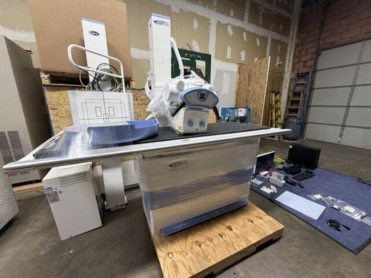 Used For Sale SEDECAL 2014 RadPro  Optima Millennium 50kW Digital DR X-Ray Room, Canon CXDI-70C Wireless Detector, Toshiba Rad Room