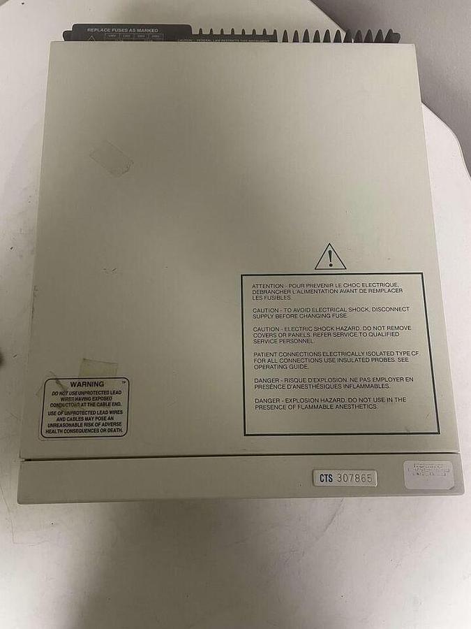 Used For Sale IVY BIOMEDICAL Ivy Biomedical Systems 405A Patient Monitor  Good Condition Monitor Parts P/N 405A