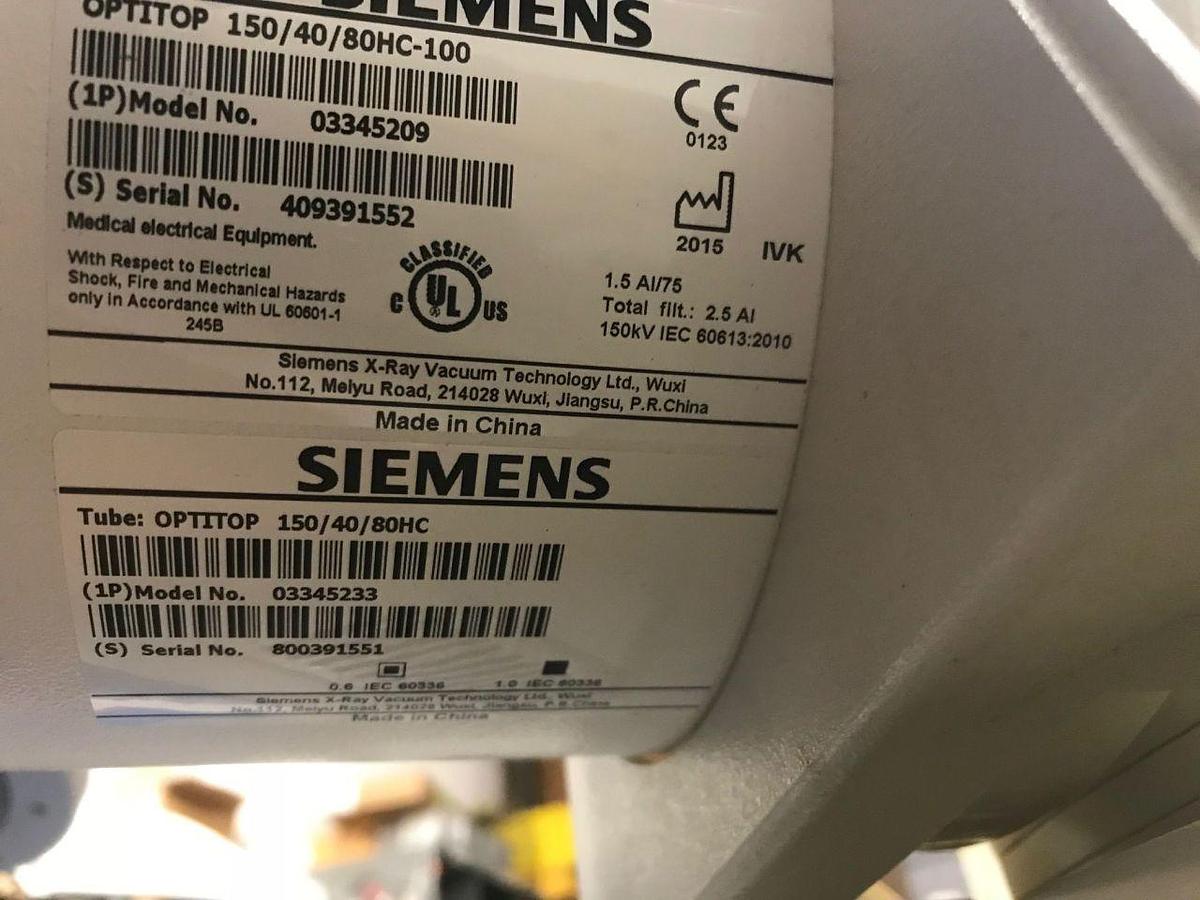 Used For Sale SIEMENS Siemens X-Ray Tube   X-Ray Tube  X-Ray Tube Parts P/N 03345209