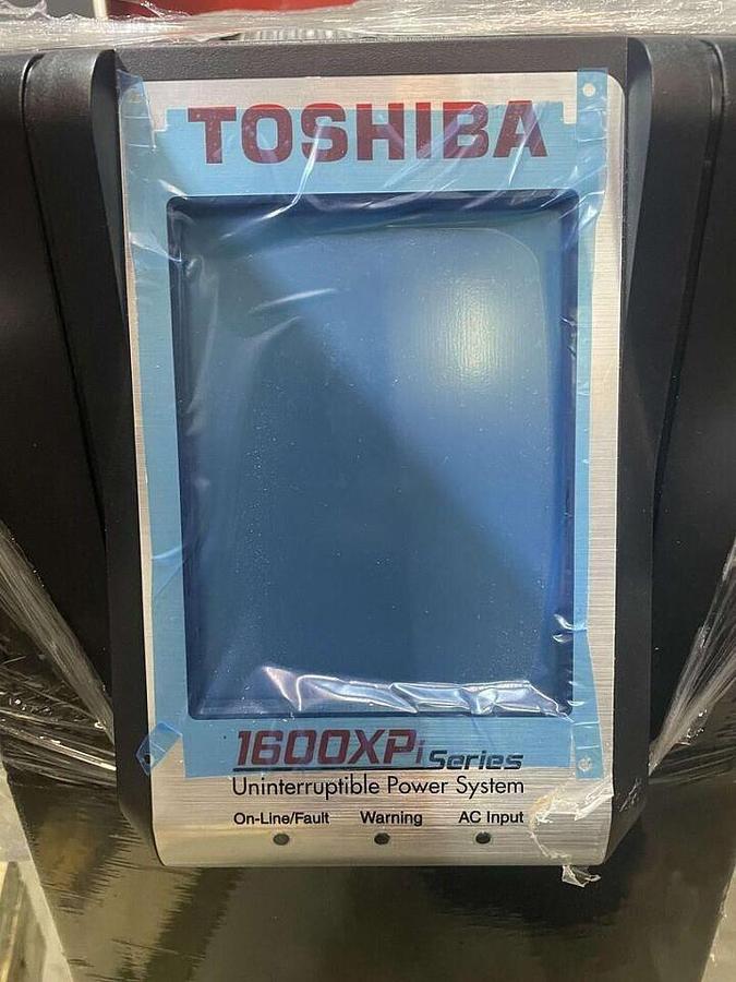 Used For Sale TOSHIBA Toshiba 1600XPi Series UPS Uninterruptible Power System Good Condition Uninterruptible Power Supply / UPS Parts P/N 1600XPi