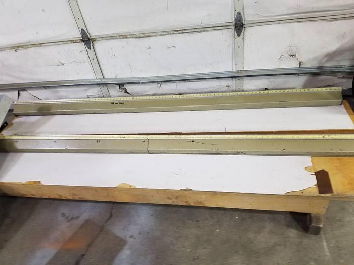 Used Custom 8' Infeed and Outfeed Tables