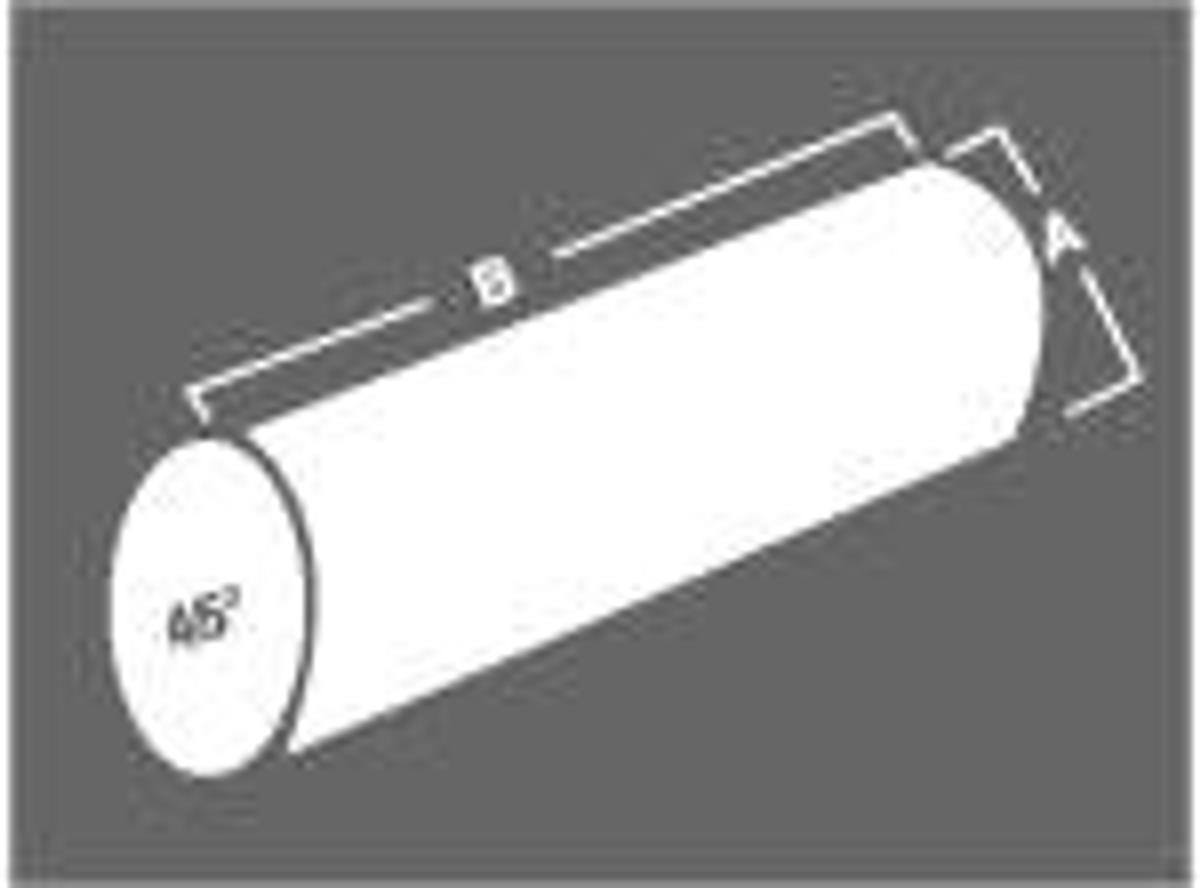 SF Angle Cut Cylinder22 deg 3/16 x 3/8
