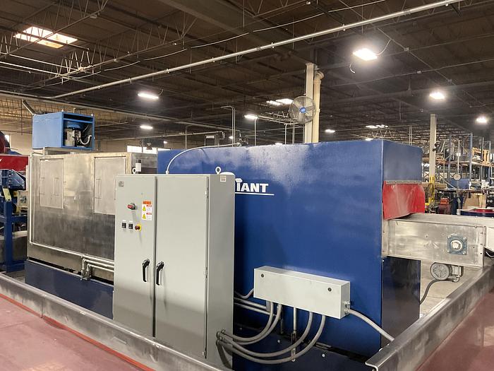 Used 3 stage 24" belt Wash/Rinse/Dry