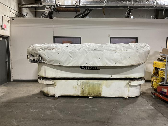 Used Giant GO-2596 Oval feeding Giant GB-16DHW Cob Dryer System