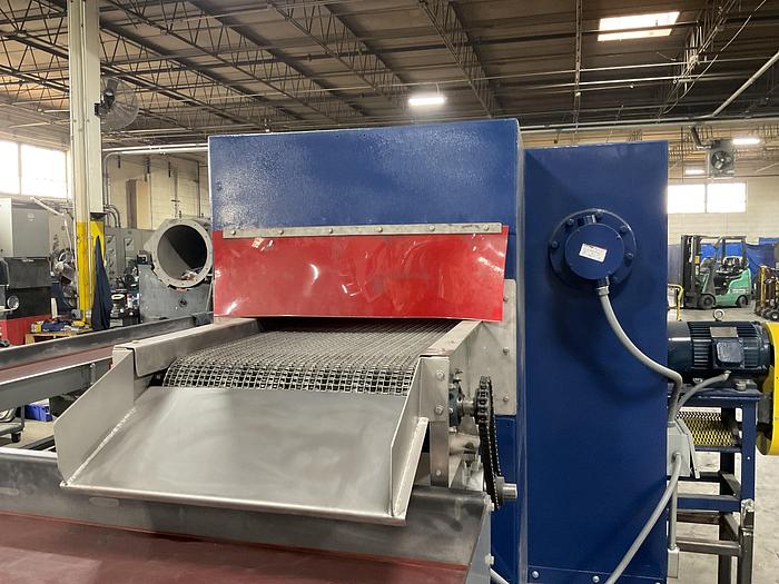 Used 3 stage 24" belt Wash/Rinse/Dry