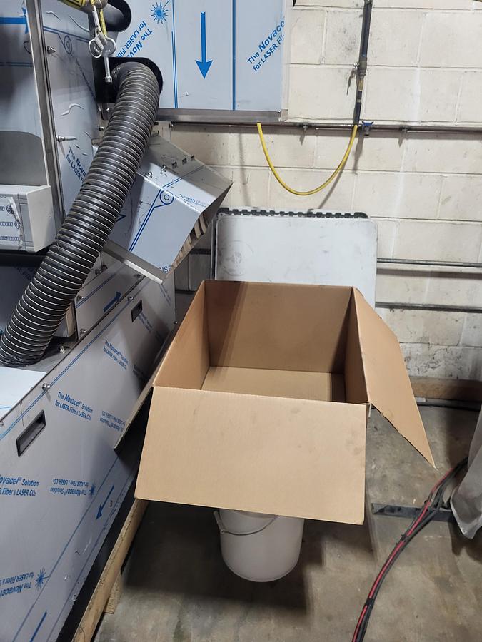 Used S-640 Rotary Drum Parts Washer/Dryer