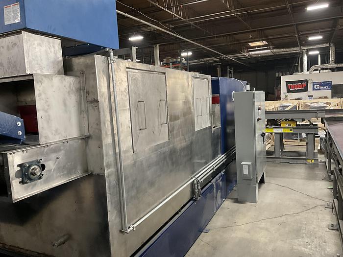 Used 3 stage 24" belt Wash/Rinse/Dry