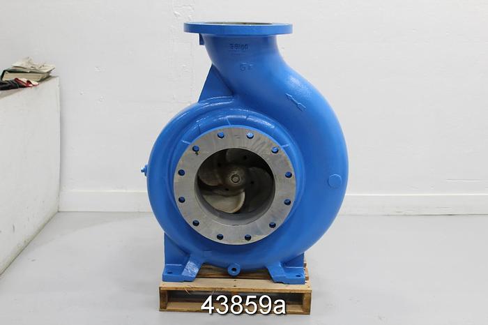 Used Goulds 3175 12x14x22 Pump, Stainless Steel Casing, 4-Vane Stainless Steel Impeller #43859