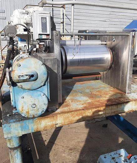 Used Dryer, Drum, Single, 12" x 19", S/st, Overton #S744420